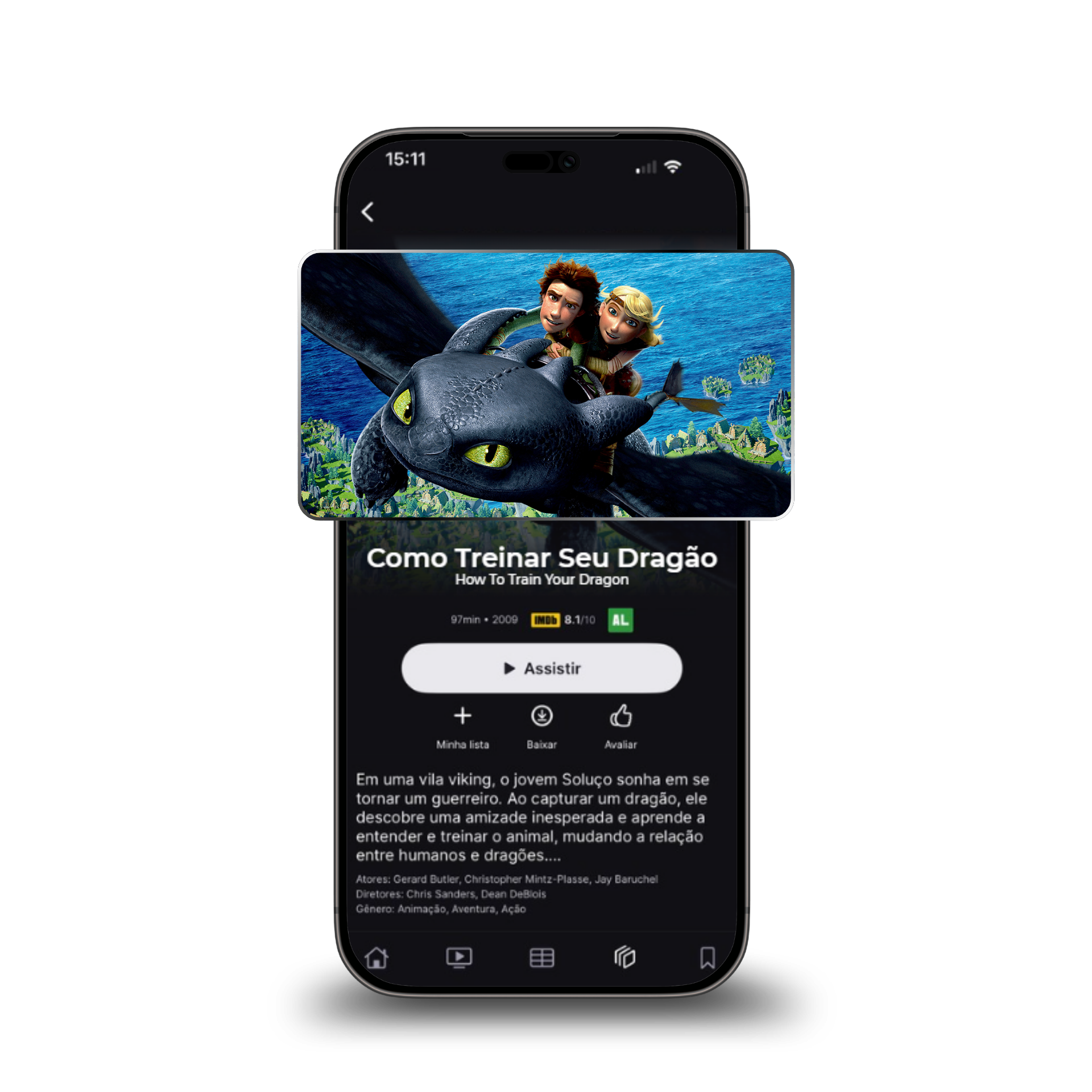 Tela de coleções do app YPLAY